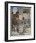 A Silent Greeting-Sir Lawrence Alma-Tadema-Framed Giclee Print