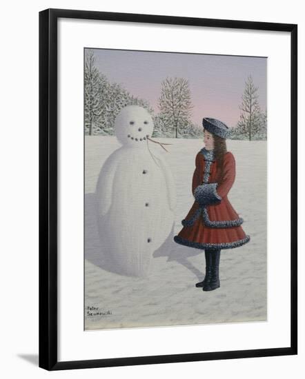 A Silent Playmate, 1996-Peter Szumowski-Framed Giclee Print