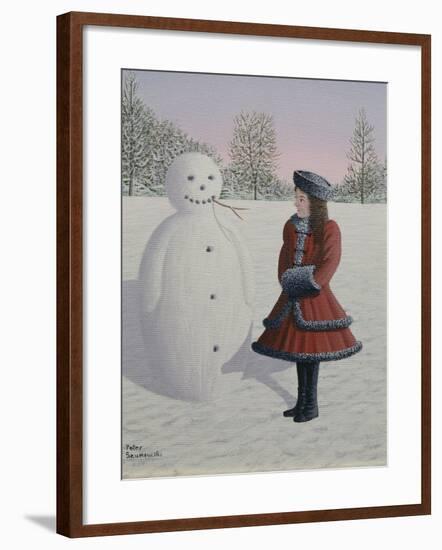 A Silent Playmate, 1996-Peter Szumowski-Framed Giclee Print