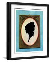 "A Silhouette,"May 11, 1929-Penrhyn Stanlaws-Framed Giclee Print