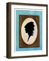 "A Silhouette,"May 11, 1929-Penrhyn Stanlaws-Framed Premium Giclee Print