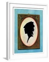 "A Silhouette,"May 11, 1929-Penrhyn Stanlaws-Framed Giclee Print