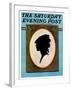 "A Silhouette," Saturday Evening Post Cover, May 11, 1929-Penrhyn Stanlaws-Framed Giclee Print