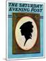 "A Silhouette," Saturday Evening Post Cover, May 11, 1929-Penrhyn Stanlaws-Mounted Giclee Print