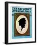 "A Silhouette," Saturday Evening Post Cover, May 11, 1929-Penrhyn Stanlaws-Framed Giclee Print