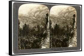 A Silkworm Plantation in the Lebanon Mountains, Syria, 1900s-Underwood & Underwood-Framed Stretched Canvas