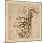 A Silvan Mask-Agostino Carracci-Mounted Giclee Print