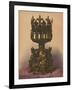 'A Silver Gilt Shrine', 1893-Robert Dudley-Framed Giclee Print