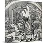 A Silver Refinery, 1556, (1917)-null-Mounted Giclee Print