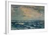 A Silvery Day West of the Needles, Isle of Wight, 1932-Henry Moore-Framed Giclee Print