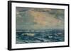 A Silvery Day West of the Needles, Isle of Wight, 1932-Henry Moore-Framed Giclee Print