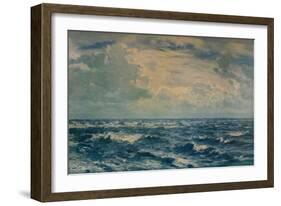 A Silvery Day West of the Needles, Isle of Wight, 1932-Henry Moore-Framed Giclee Print