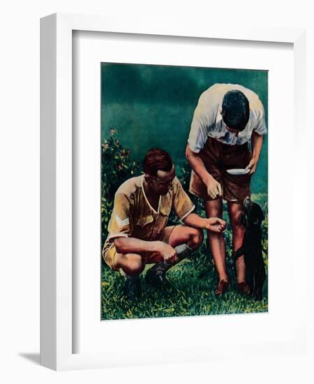 A Singapore Mascot of the Raf, 1940-null-Framed Giclee Print