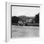 A Singer Car in Front of the Governor's House, Trinidad, Trinidad and Tobago, 1931-null-Framed Photographic Print