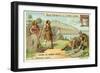 A Single Combat, Ancient Germany-null-Framed Giclee Print