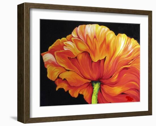 A Single Poppy-Marcia Baldwin-Framed Giclee Print