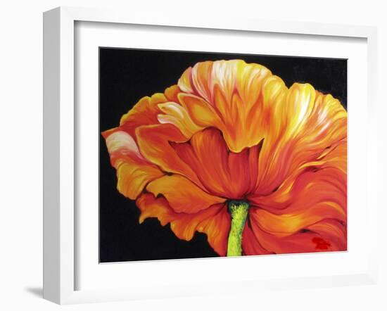 A Single Poppy-Marcia Baldwin-Framed Giclee Print