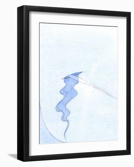 A Single Prayer of True Contrition Pierces the Heart of God (Like a Blade). the 'Sweet Wine' of God-Elizabeth Wang-Framed Giclee Print