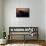 A Single Sailboat Sits on the Water of the Bay Alongside an Empty Dock on Tilghman Island, Maryland-Karine Aigner-Framed Stretched Canvas displayed on a wall