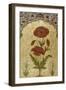 A Single Stem of Poppy Blossoms on Gold Ground, 1770-80 AD-null-Framed Giclee Print