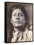 A Sioux Chief, c.1898-American Photographer-Framed Stretched Canvas