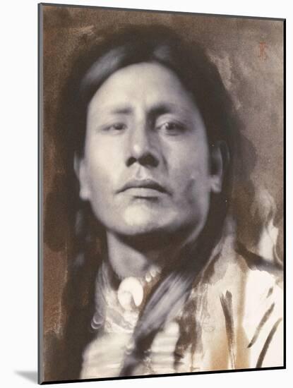 A Sioux Chief, c.1898-American Photographer-Mounted Giclee Print