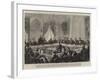 A Sitting of the Brussels Conference on the Usages of War-Joseph Nash-Framed Giclee Print