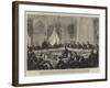 A Sitting of the Brussels Conference on the Usages of War-Joseph Nash-Framed Giclee Print