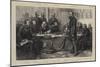 A Sitting of the Joint High Commission for the Settlement of the Alabama Claims-null-Mounted Giclee Print