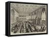 A Sitting of the New Turkish Parliament at Constantinople-null-Framed Stretched Canvas