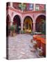 A Six Bedroom Bed & Breakfast, San Miguel, Guanajuato State, Mexico-Julie Eggers-Stretched Canvas