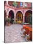 A Six Bedroom Bed & Breakfast, San Miguel, Guanajuato State, Mexico-Julie Eggers-Stretched Canvas