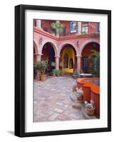 A Six Bedroom Bed & Breakfast, San Miguel, Guanajuato State, Mexico-Julie Eggers-Framed Photographic Print