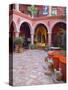 A Six Bedroom Bed & Breakfast, San Miguel, Guanajuato State, Mexico-Julie Eggers-Stretched Canvas