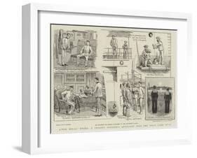 A Six Bells Drink, a Thirsty Officer's Brilliant Idea and What Came of It-William Ralston-Framed Giclee Print