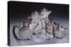 A Six Piece Silver and Rosewood Tea and Coffee Service, Circa 1934-Alvar Aalto-Stretched Canvas