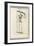 A Skeleton Holding a Scythe in the Style of a Grim Reaper-Italian School-Framed Giclee Print