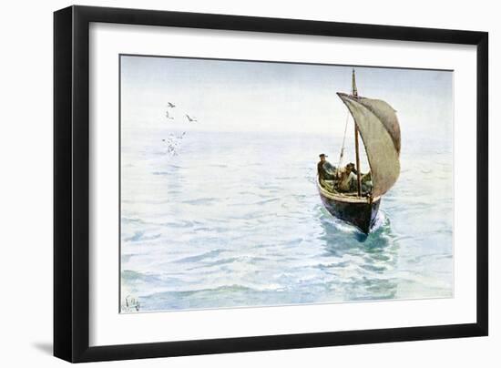 A Sketch, 1900-Charles Napier Hemy-Framed Giclee Print