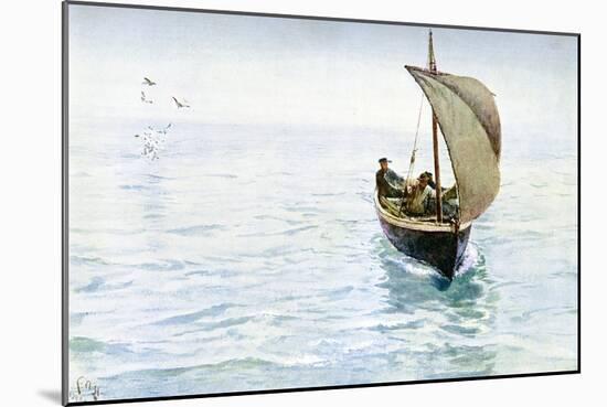 A Sketch, 1900-Charles Napier Hemy-Mounted Giclee Print