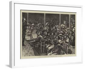 A Sketch at a Concert Given to the Poor Italians in London-Hubert von Herkomer-Framed Giclee Print