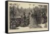 A Sketch at Her Majesty's Garden Party, Buckingham Palace-Sir Samuel Luke Fildes-Framed Stretched Canvas