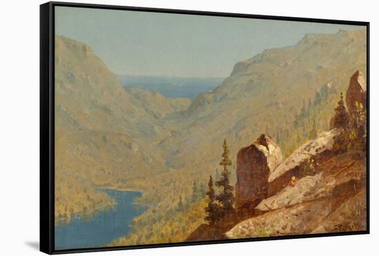 A Sketch at Mount Desert, Maine, 1864-Sanford Robinson Gifford-Framed Stretched Canvas
