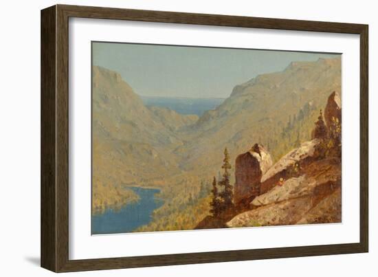 A Sketch at Mount Desert, Maine, 1864-Sanford Robinson Gifford-Framed Giclee Print