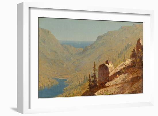 A Sketch at Mount Desert, Maine, 1864-Sanford Robinson Gifford-Framed Giclee Print