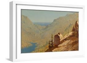 A Sketch at Mount Desert, Maine, 1864-Sanford Robinson Gifford-Framed Giclee Print