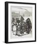 A Sketch at Naples-null-Framed Giclee Print