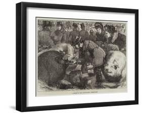 A Sketch at the Cattle-Show, Birmingham-Samuel John Carter-Framed Giclee Print