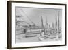 'A Sketch from Billingsgate', 1878-James Abbott McNeill Whistler-Framed Giclee Print