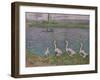 'A Sketch in Pastels', 19th century-Alfred Sisley-Framed Giclee Print