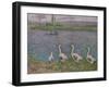 'A Sketch in Pastels', 19th century-Alfred Sisley-Framed Giclee Print